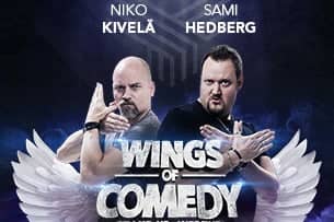Wings of Comedy Hedberg ja Kivela