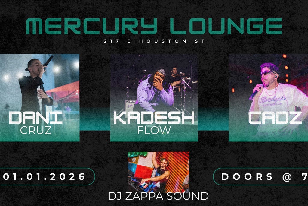 Cadz, Kadesh Flow, dani cruz, DJ Zappa Sound