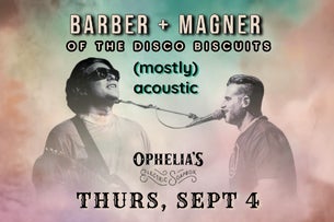 Barber + Magner of The Disco Biscuits