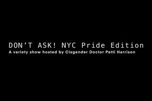 Patti Harrison: don't ask! NYC pride edition